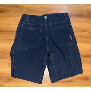 Mens Kuhl Renegade Cargo Hiking Trail Utility Dark Gray Shorts